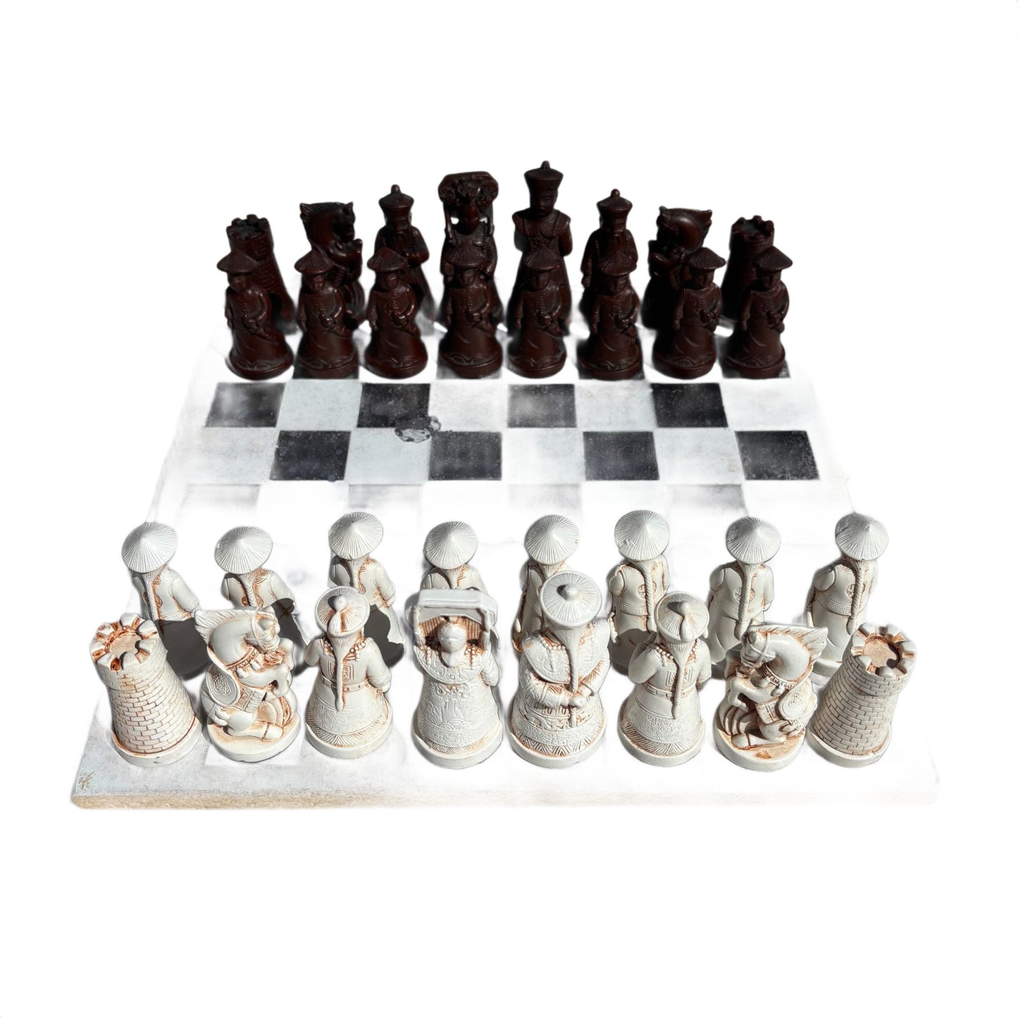 Black & White - Chinese Edition Chess Set