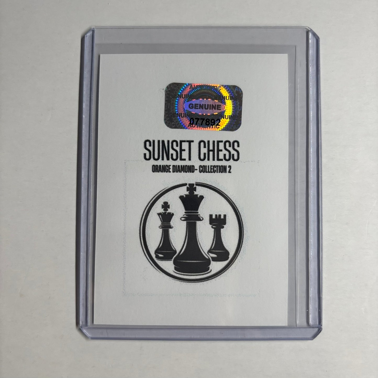 Orange Diamond Collection 2 - Trading Card