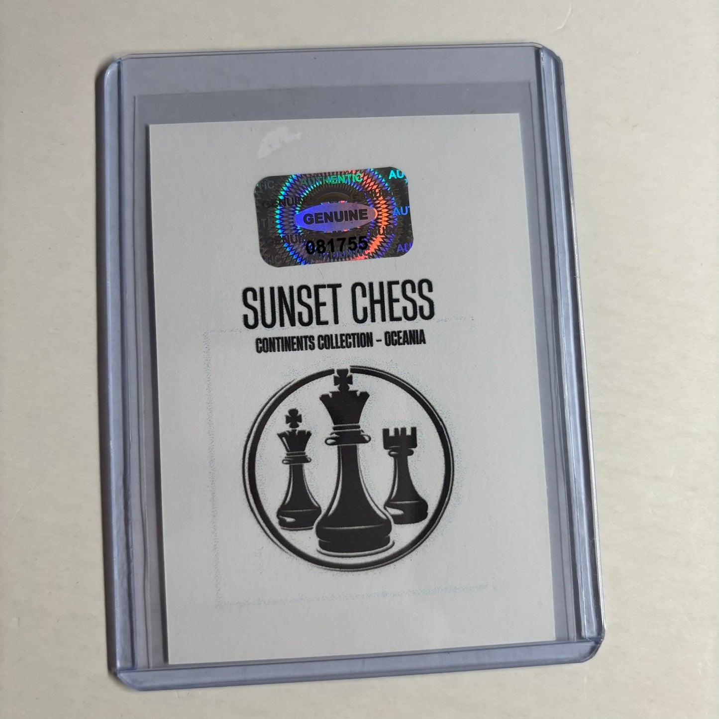 Oceania Collection - Trading Card