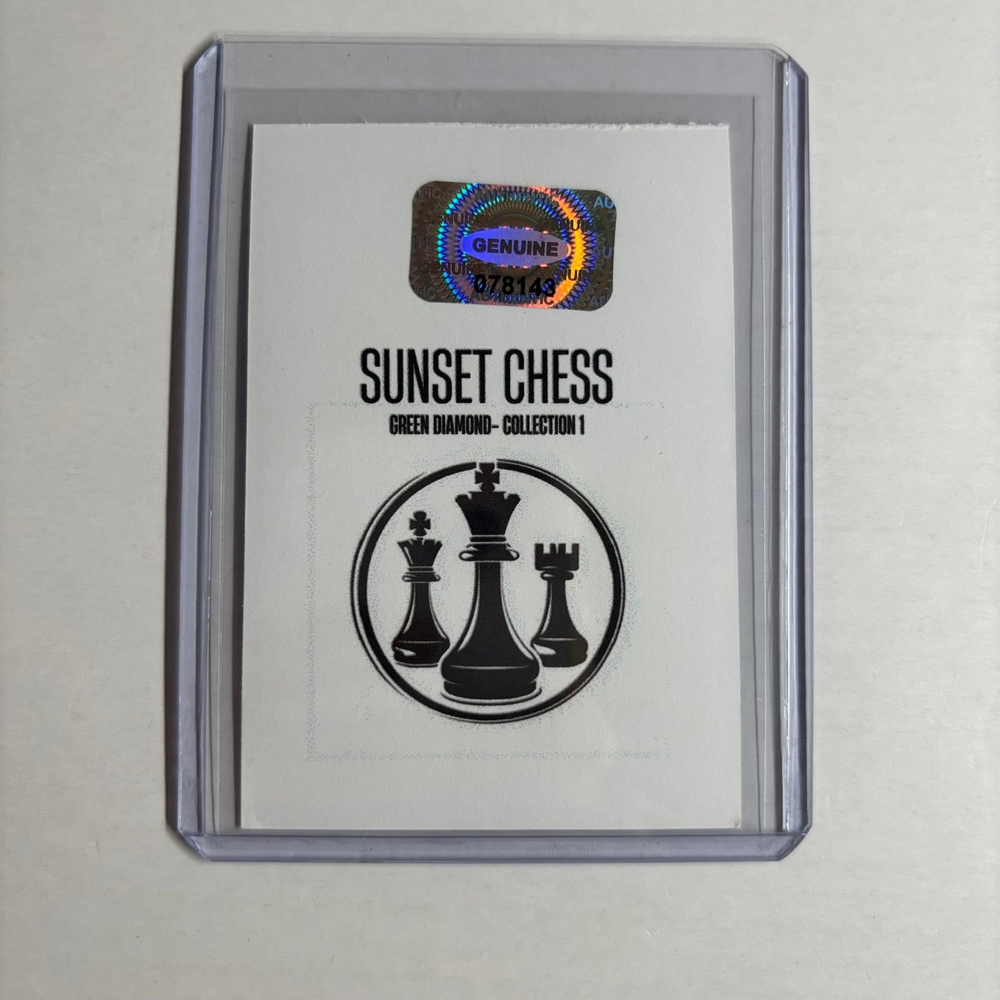 Green Diamond Collection 3 - Trading Card