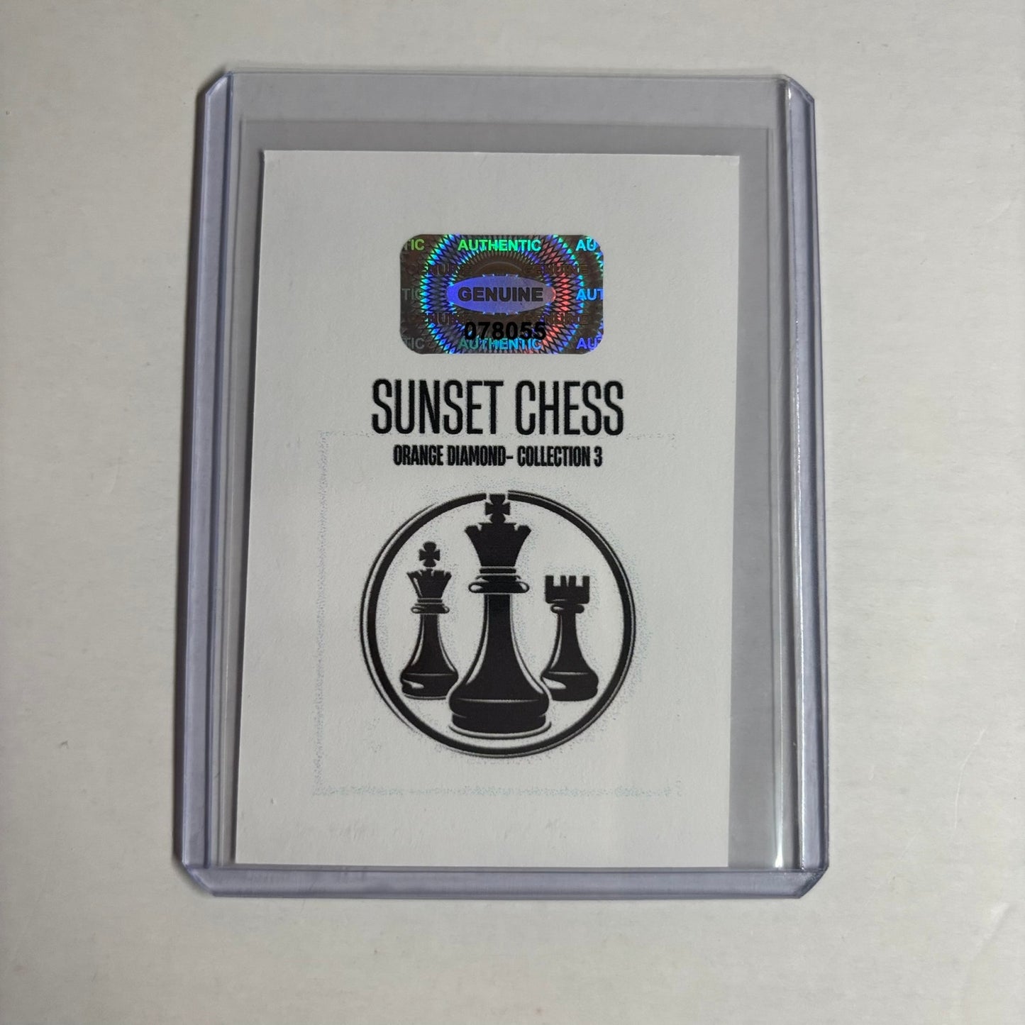 Orange Diamond Collection 3 - Trading Card