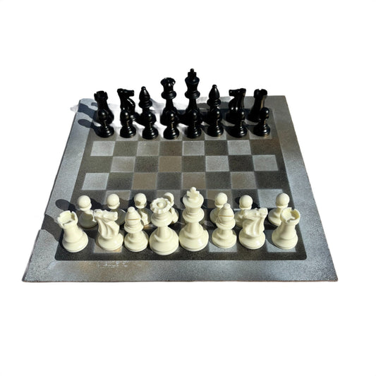 Sunny Gold - Painted Chess Set