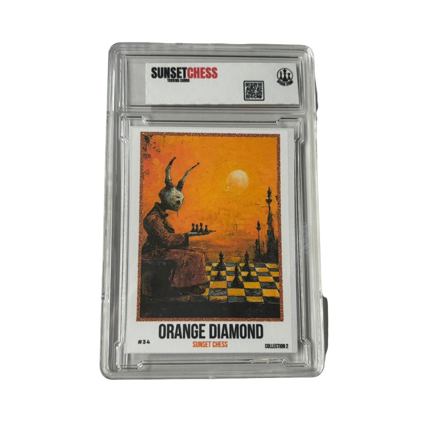 🎁 Orange Diamond Collection 2 - Premium Trading Card (100% off)