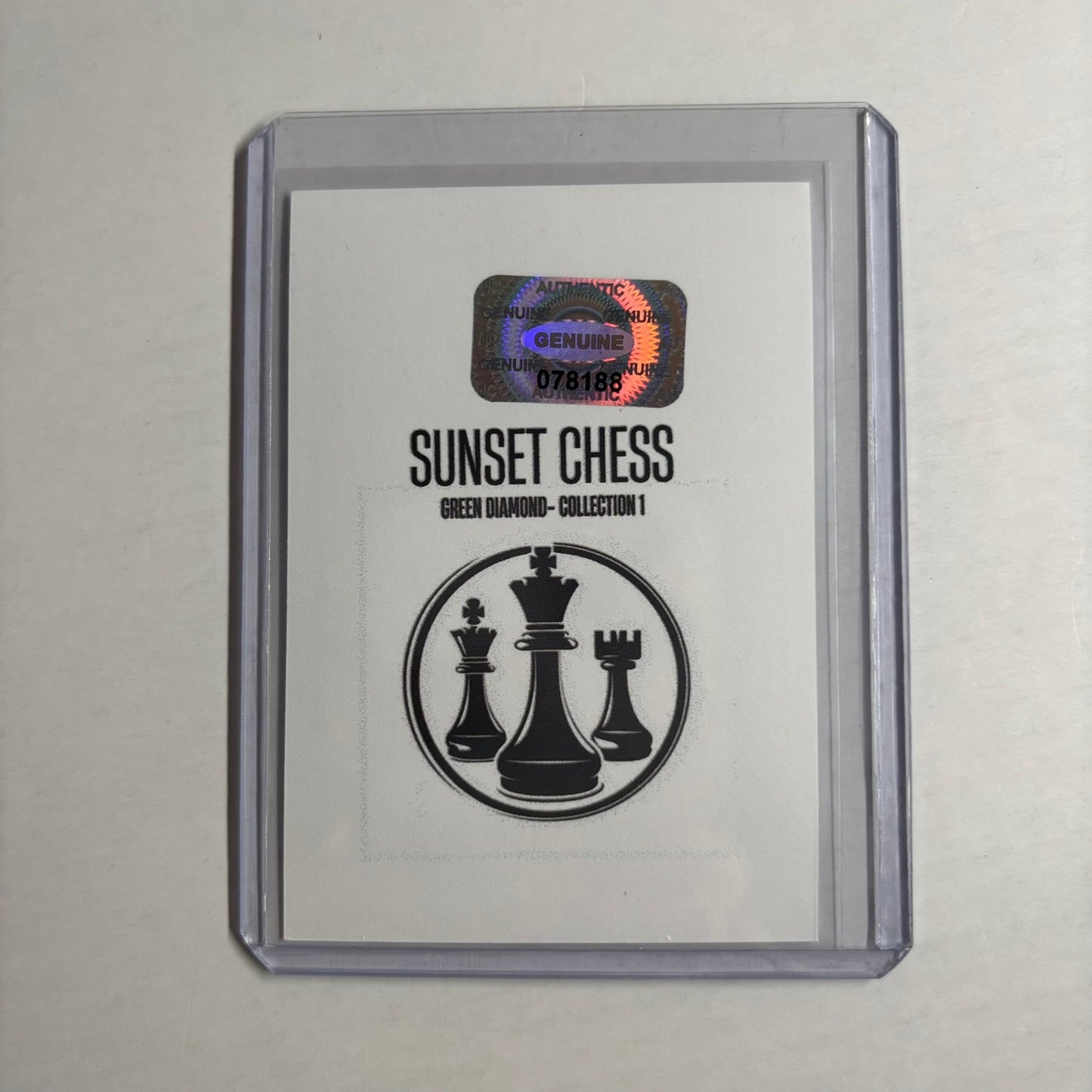 Green Diamond Collection 1 - Trading Card