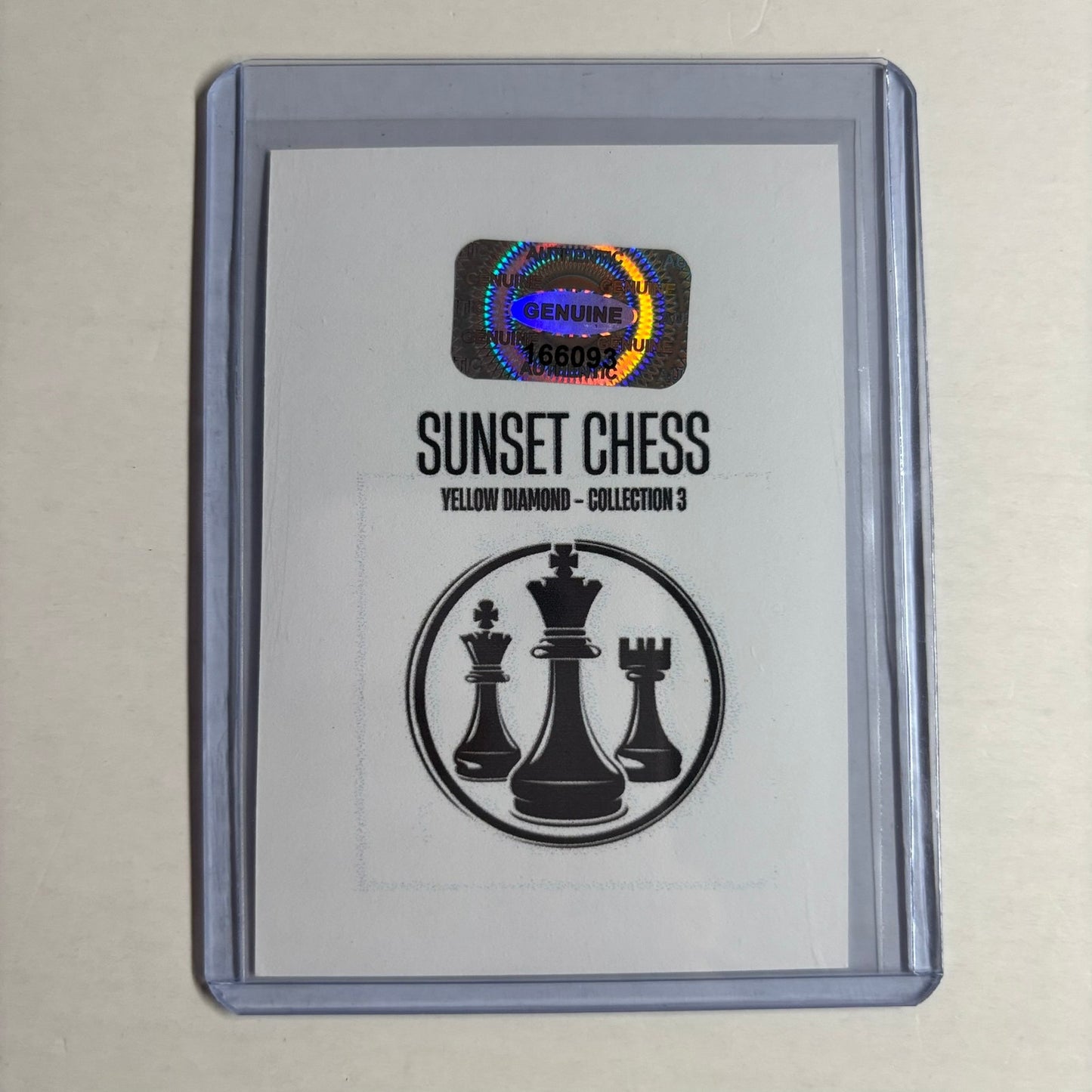 Yellow Diamond Collection 3 - Trading Card