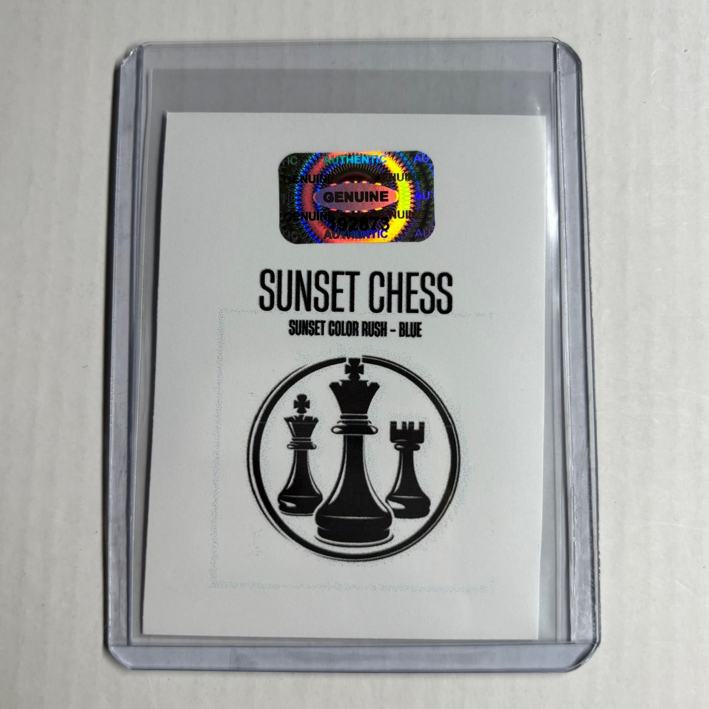 Blue Collection - Trading Card