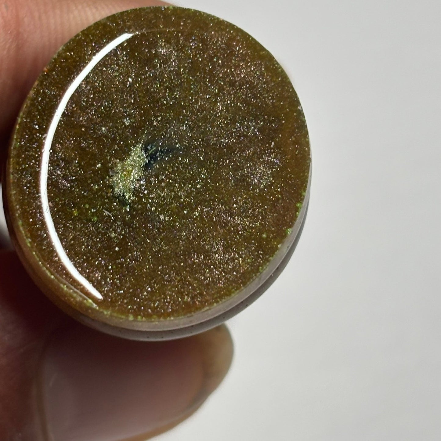 Dirty Brown Bishop - Handmade Resin Keychain