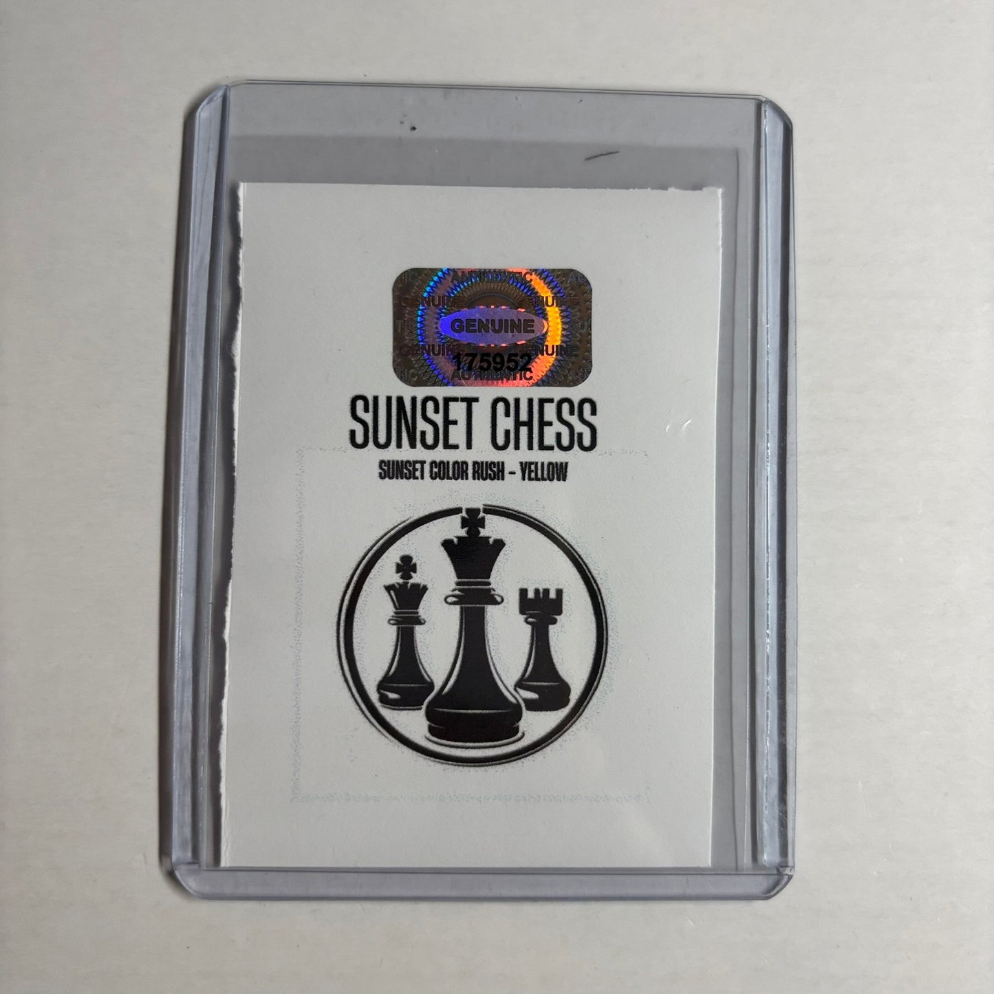 Yellow Collection - Trading Card