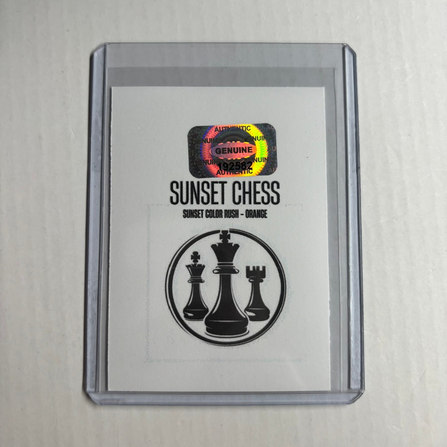 Orange Collection - Trading Card