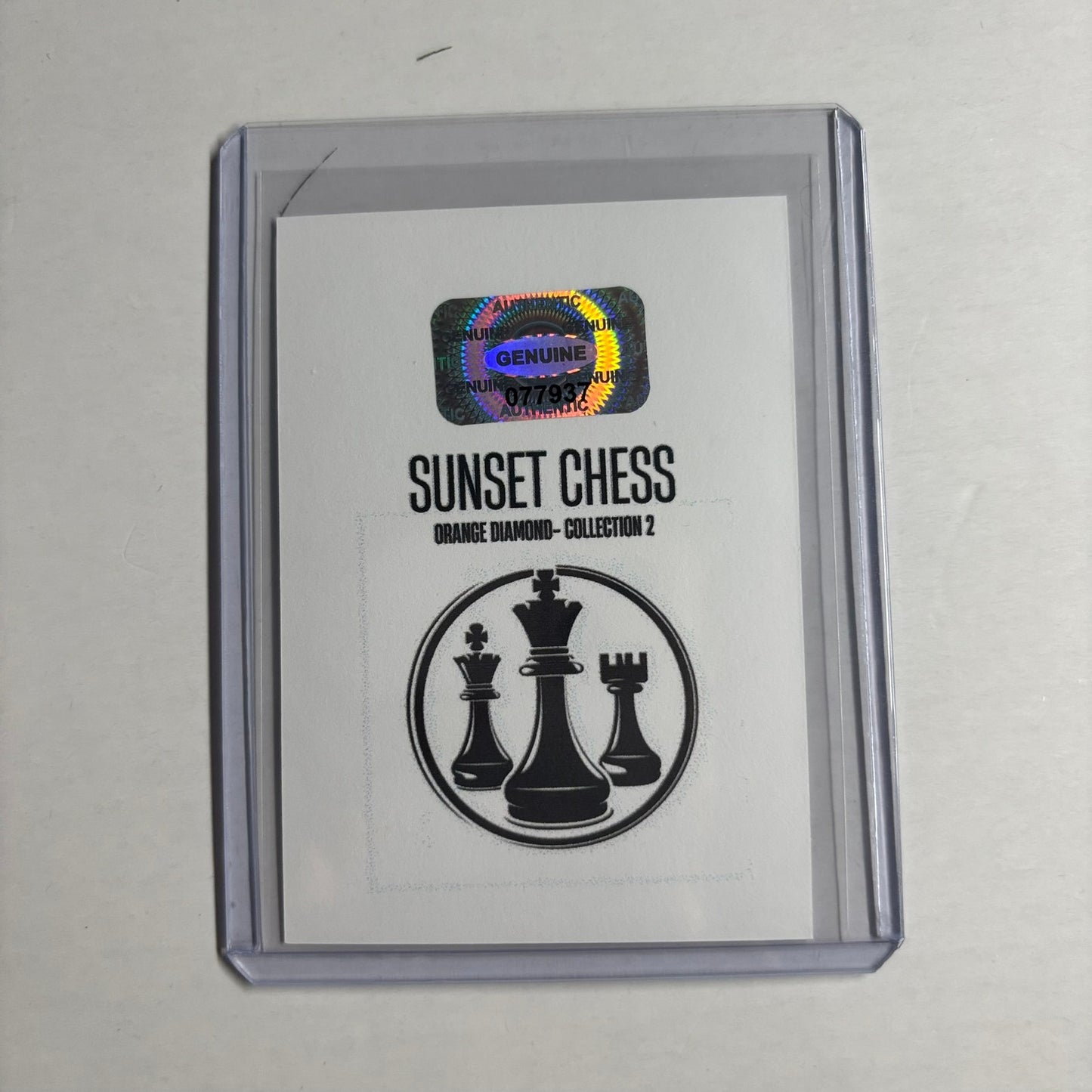 Orange Diamond Collection 2 - Trading Card