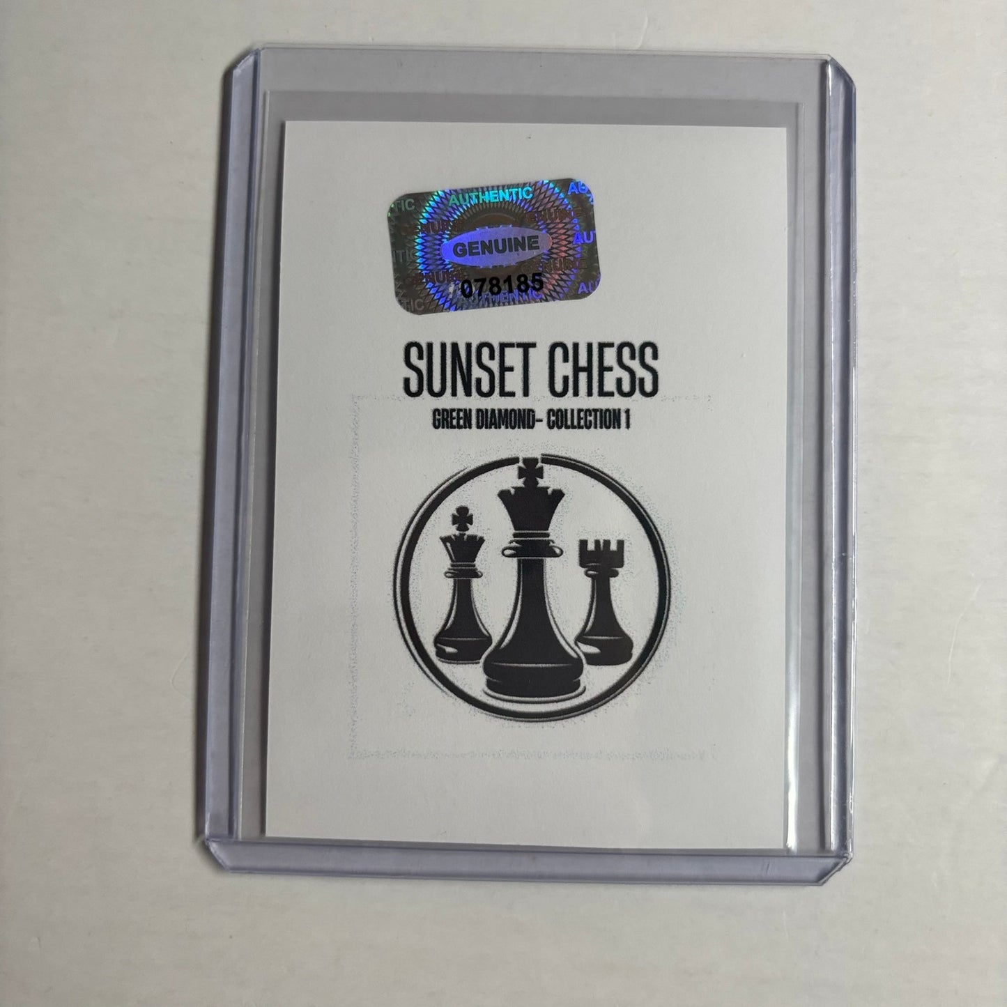 Green Diamond Collection 1 - Trading Card