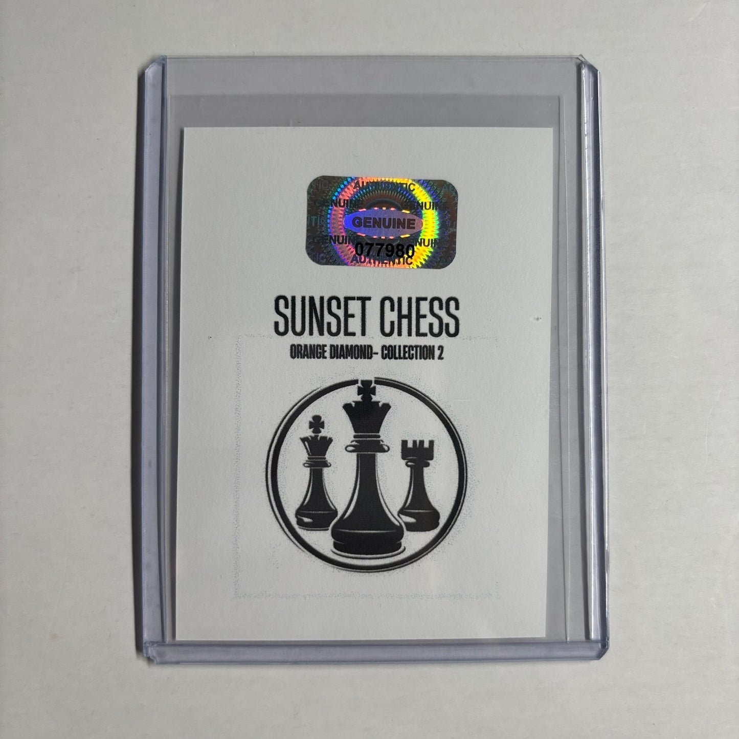 Orange Diamond Collection 2 - Trading Card