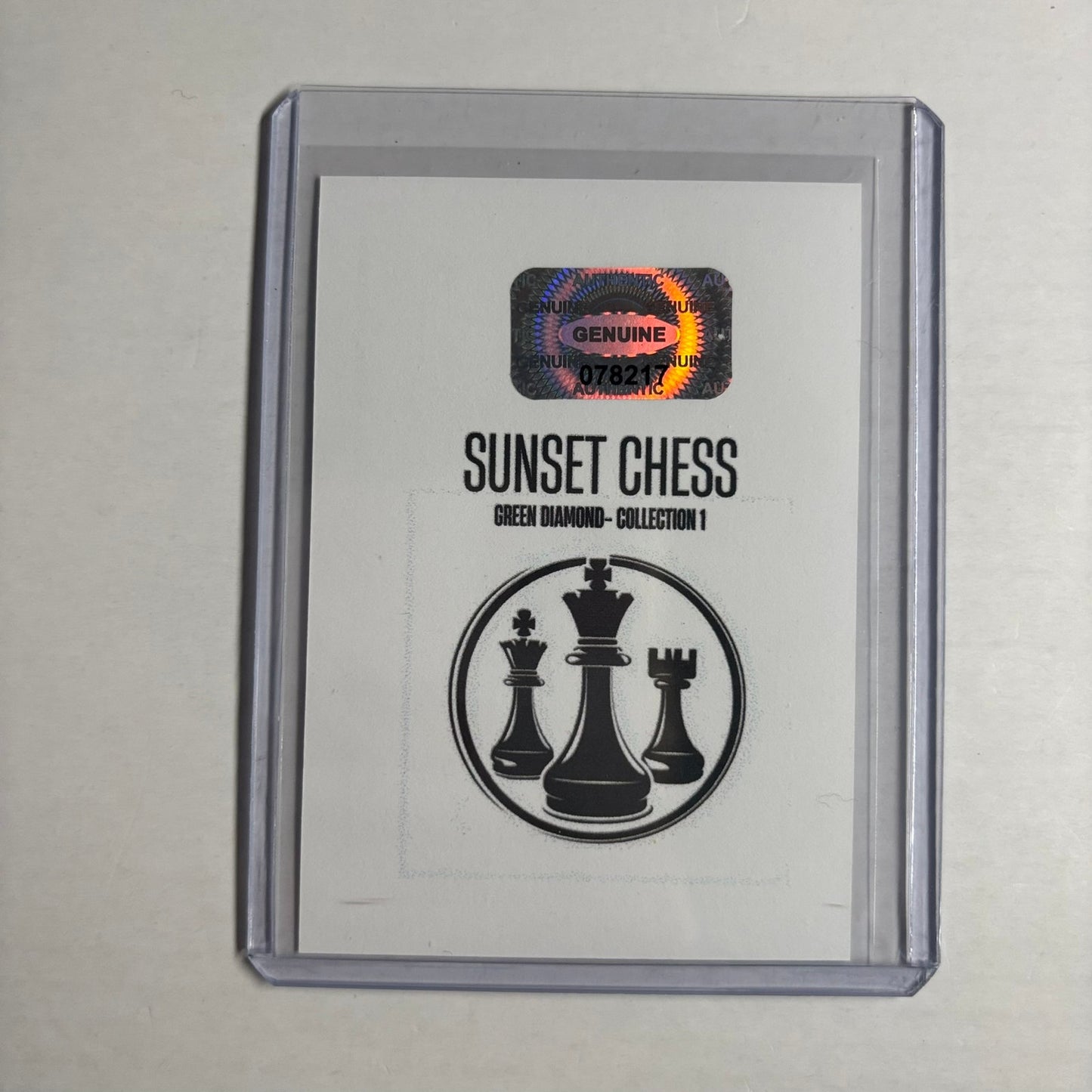 Green Diamond Collection 1 - Trading Card