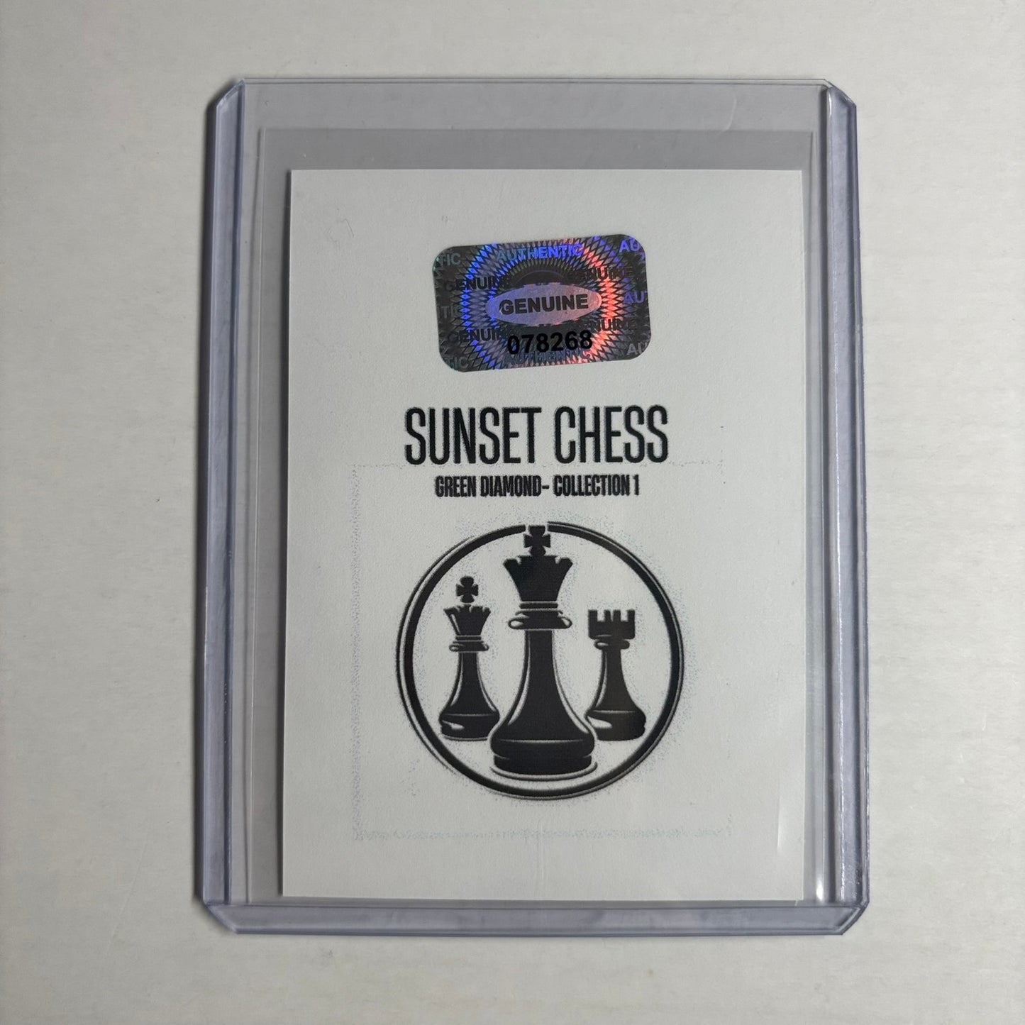 Green Diamond Collection 1 - Trading Card