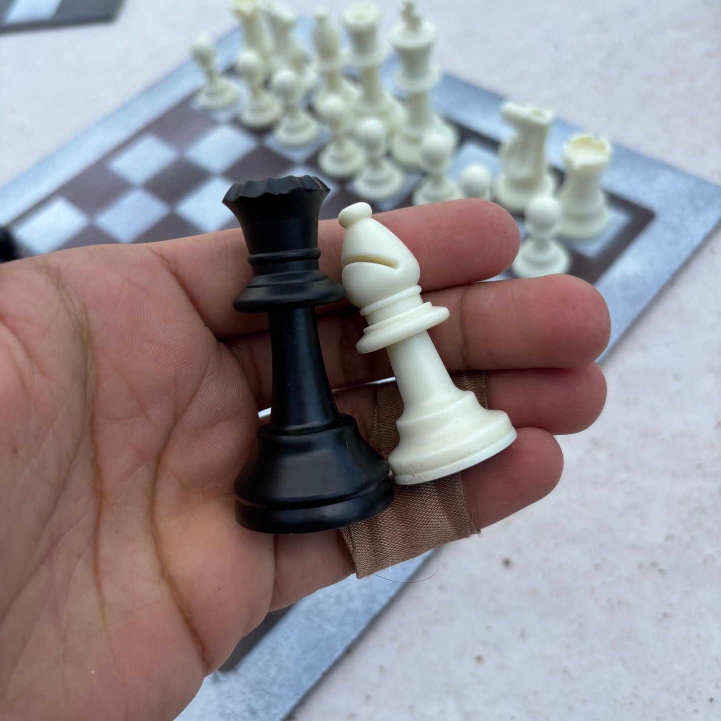 Simple Edition - Painted Chess Set