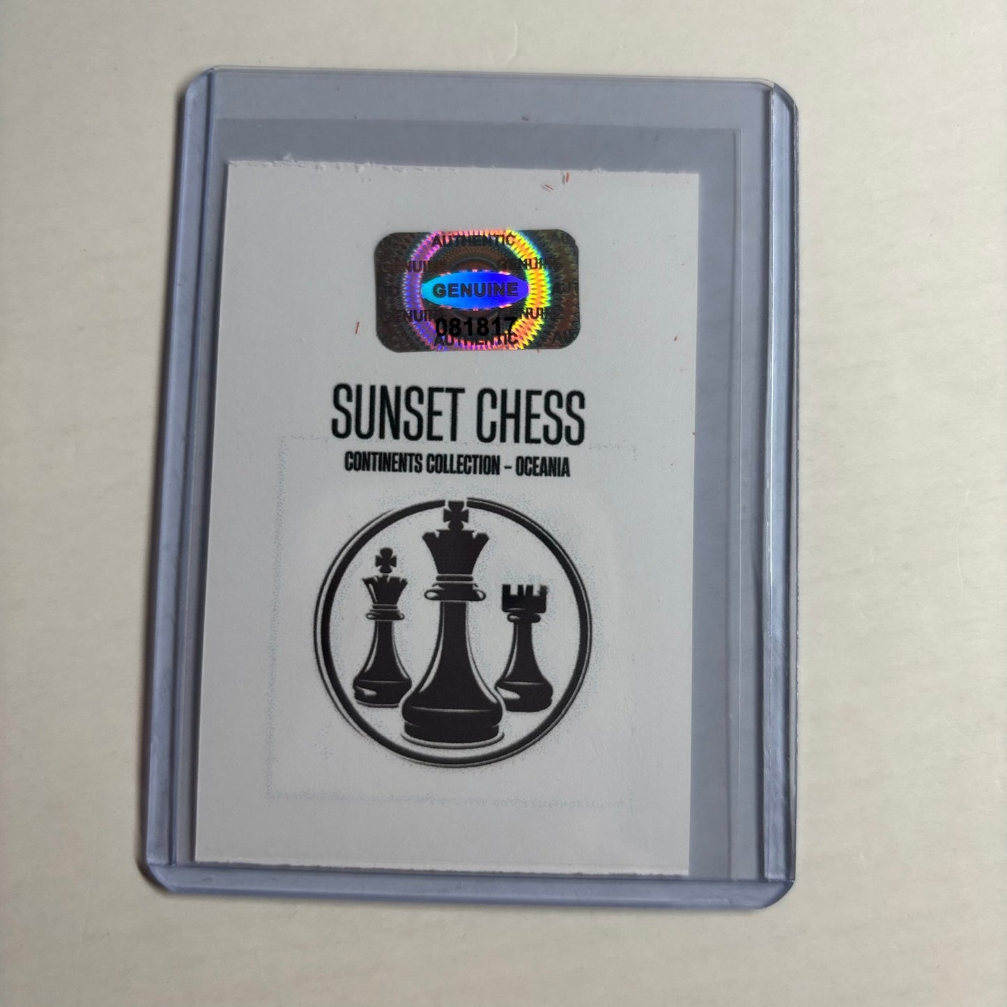 Oceania Collection - Trading Card