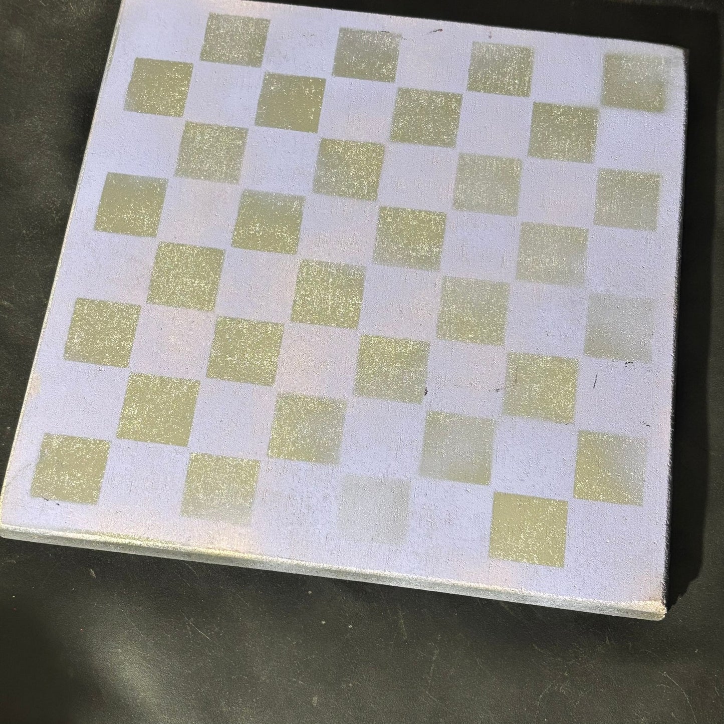 Light Purple Chrome - Painted Chess Board