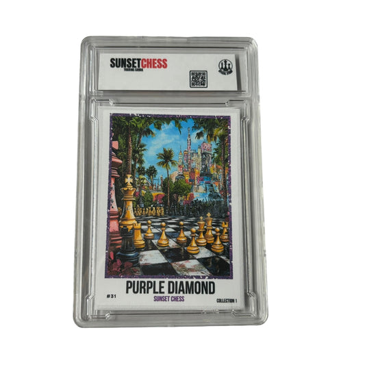 Purple Diamond Collection 1 - Premium Trading Card