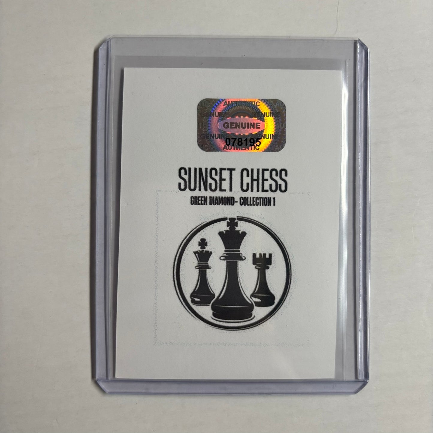 Green Diamond Collection 1 - Trading Card