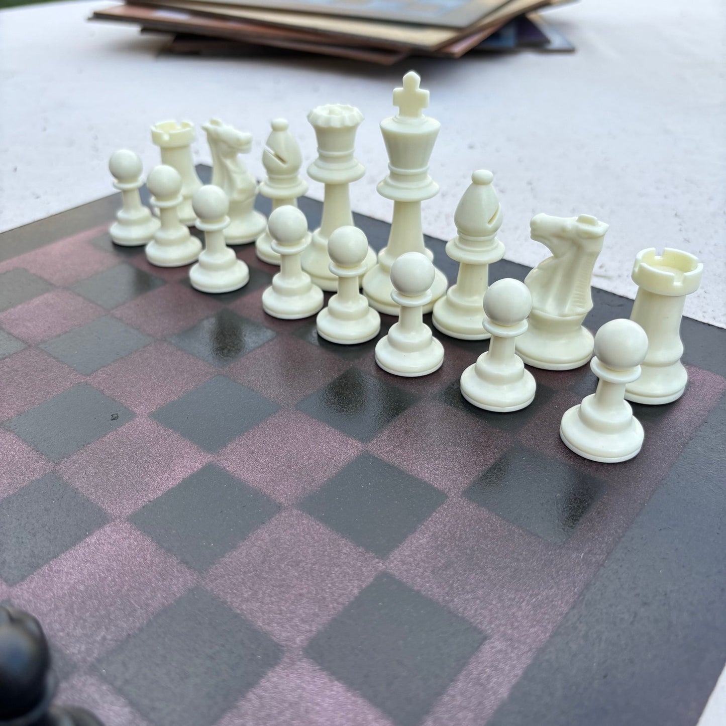 Vampire Darkness - Painted Chess Set