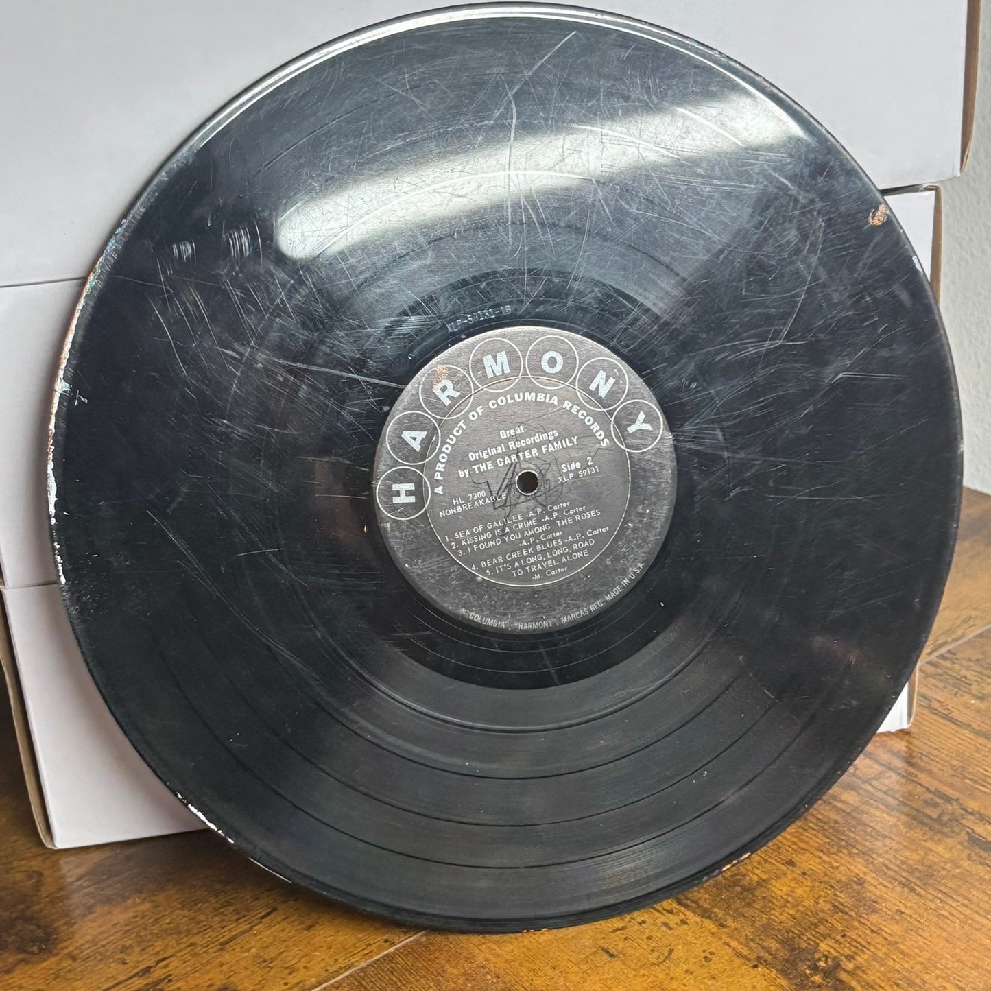 Dirty Orange - Vinyl Chess Board