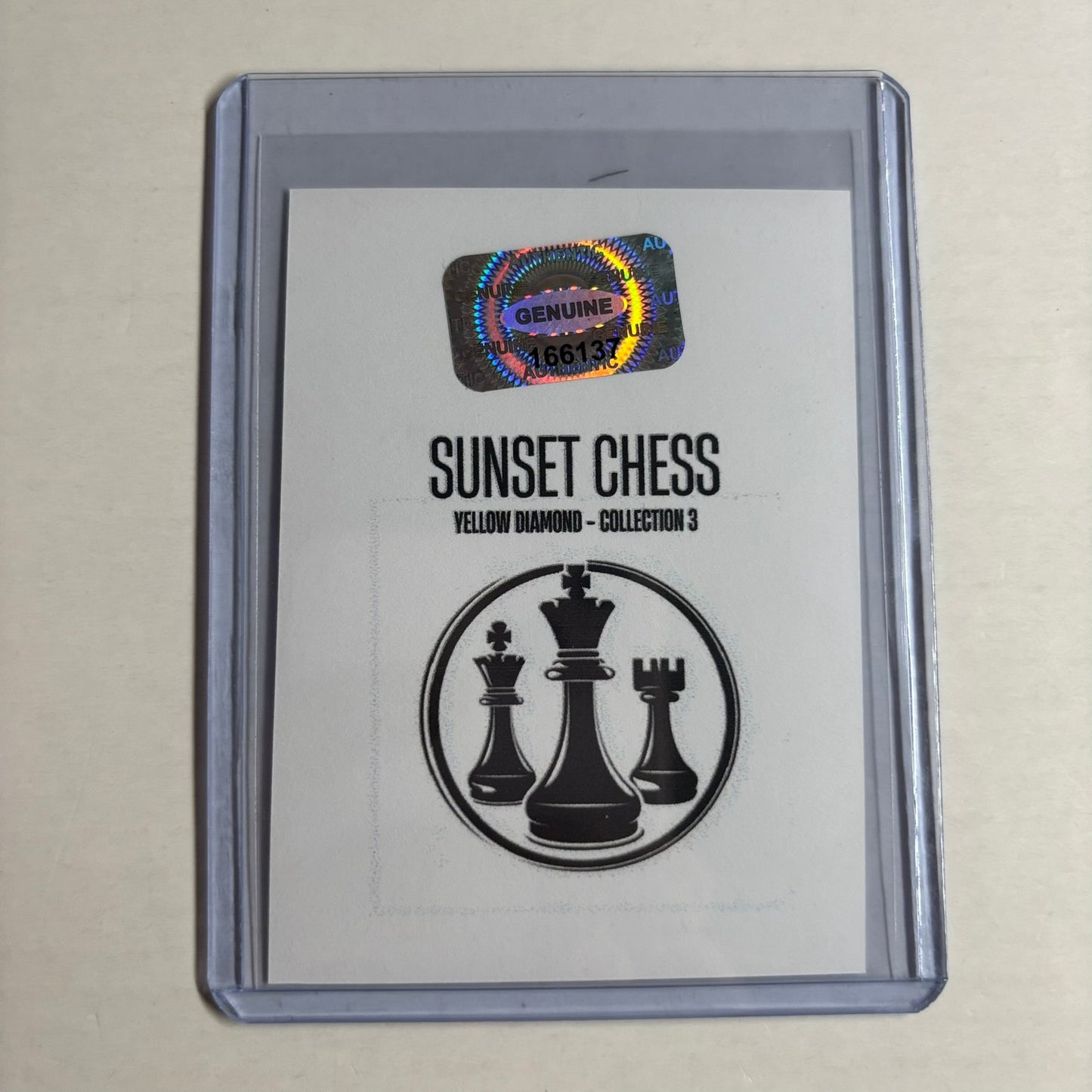 Yellow Diamond Collection 3 - Trading Card