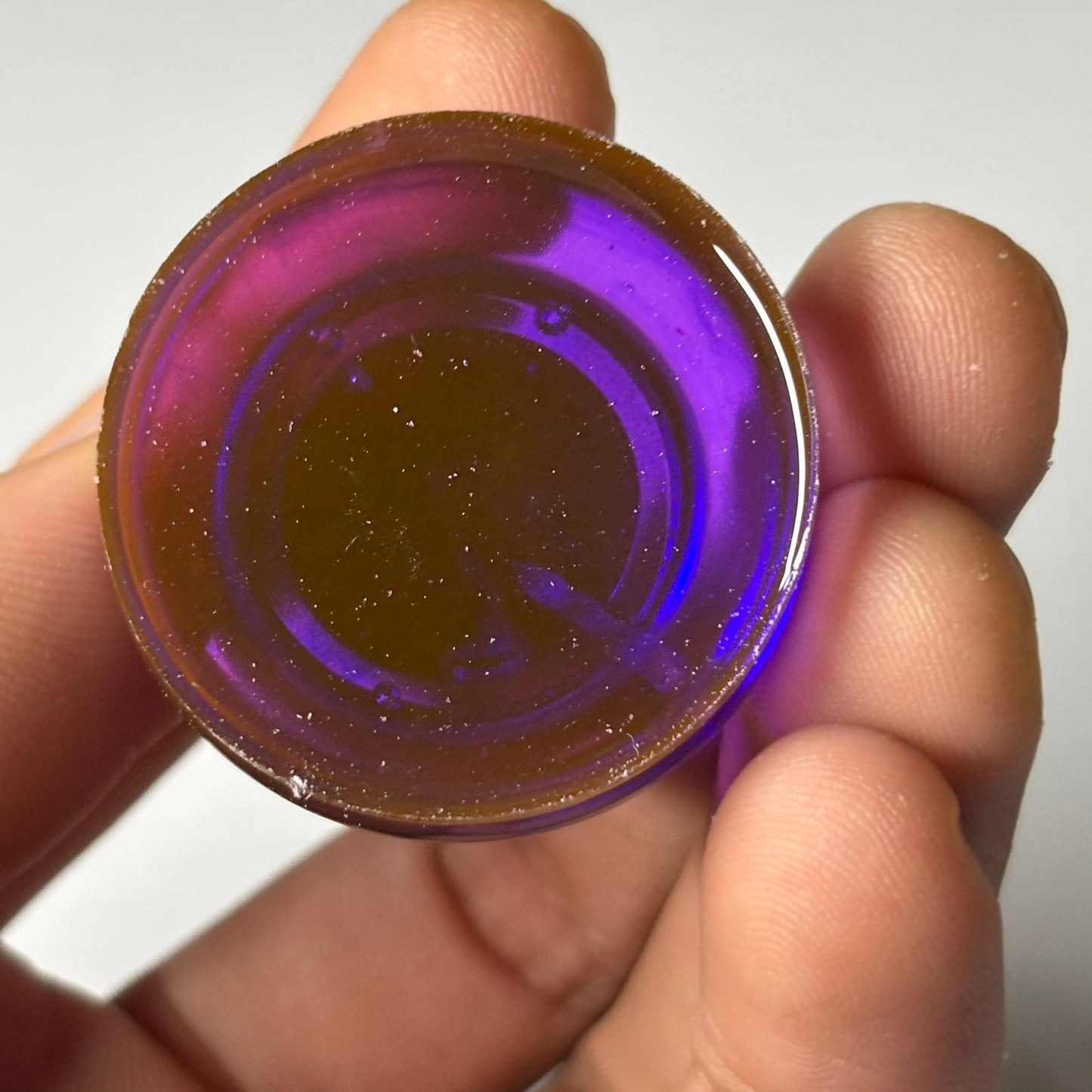 Purple Style Pawn - Handmade Resin Keychain - Large Edition