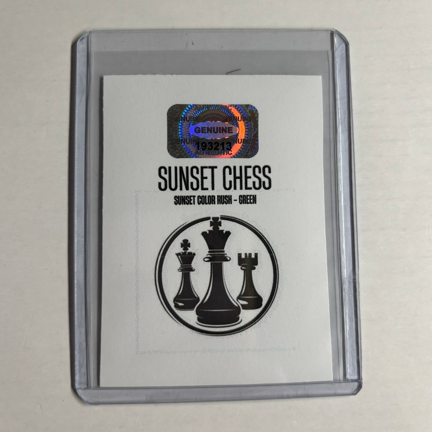 Green Collection - Trading Card