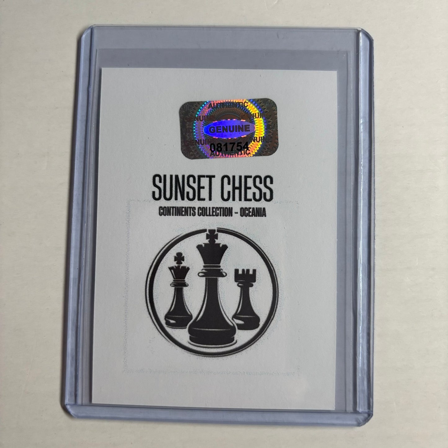 Oceania Collection - Trading Card