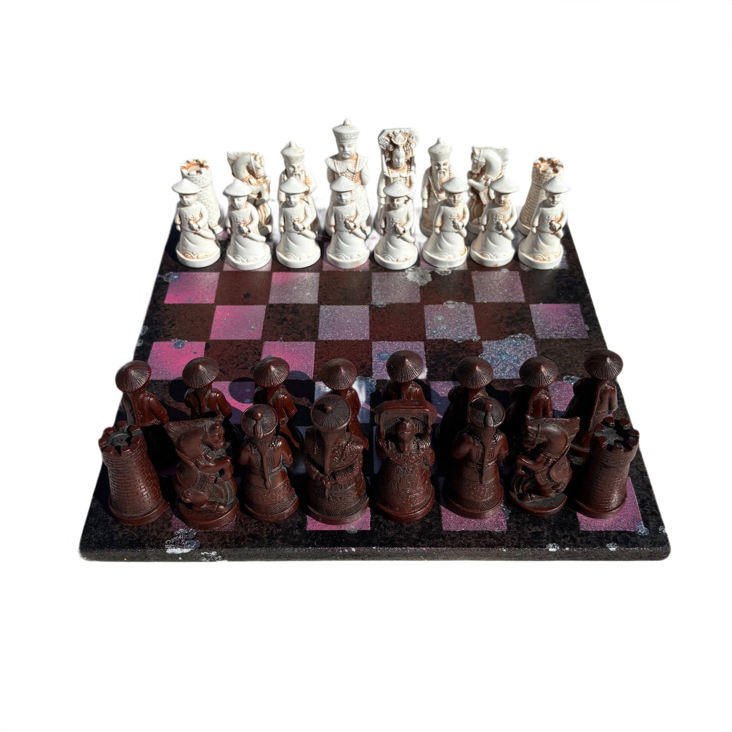 Pink Space Void - Chinese Edition Chess Set