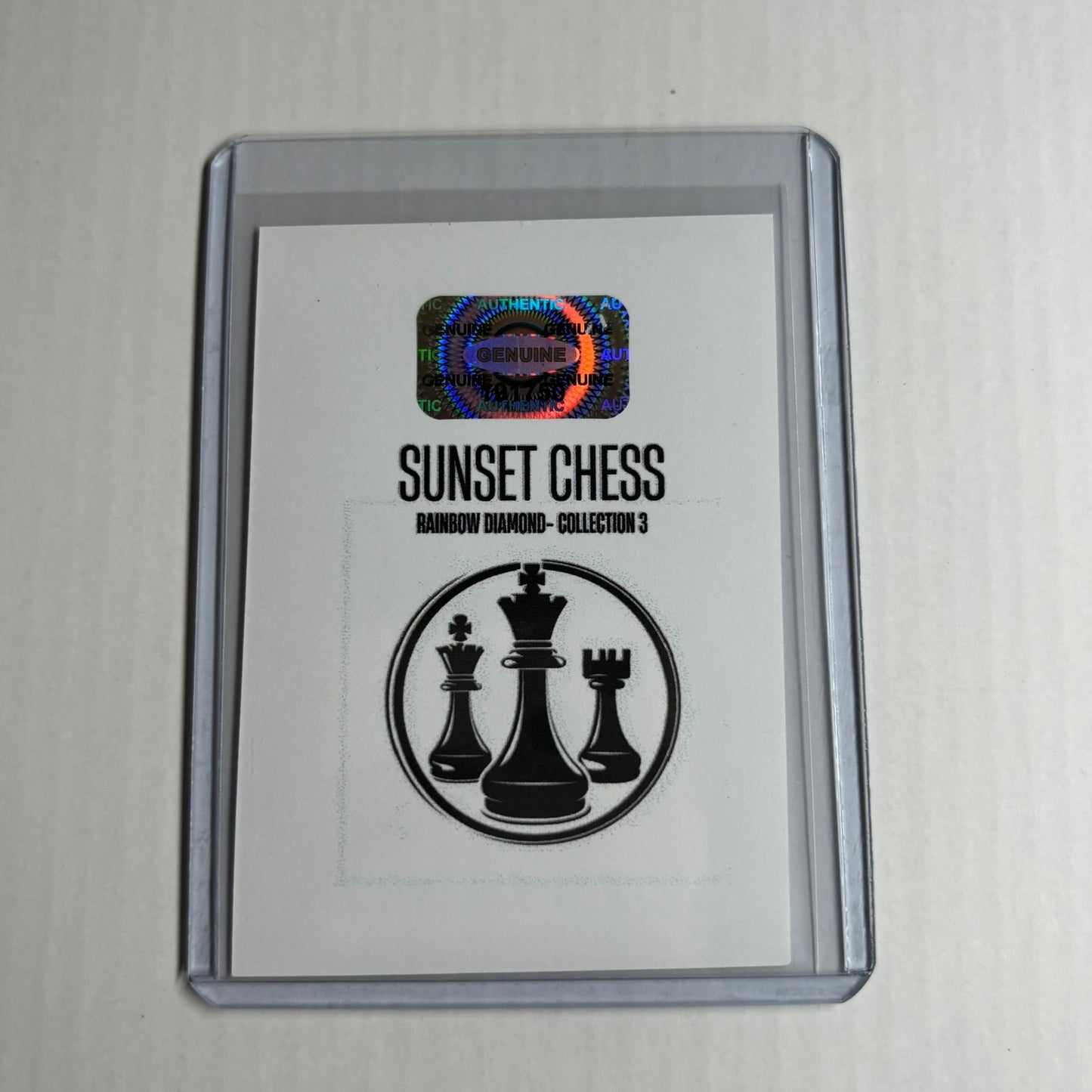 Rainbow Diamond Collection 3 Card #38 - Scrapbook Trading Card