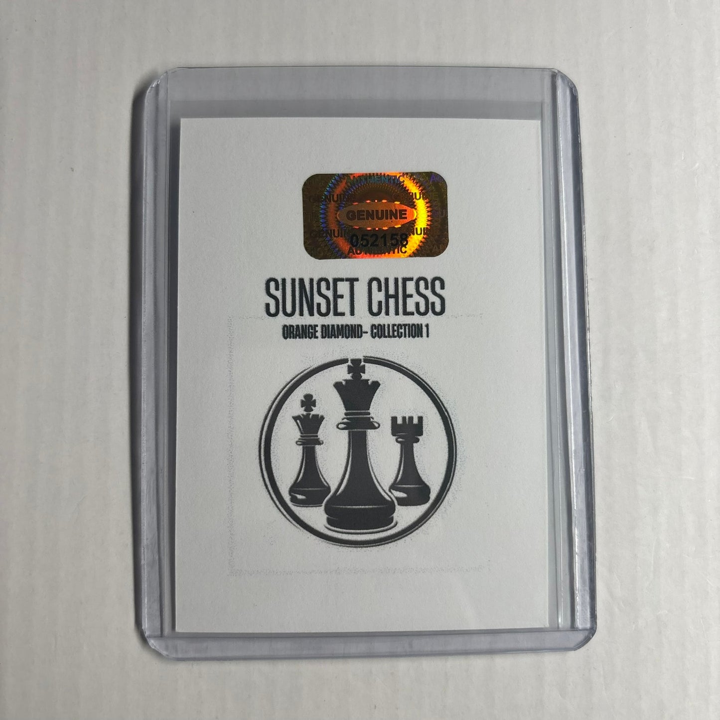 Orange Diamond Collection 1 - Trading Card