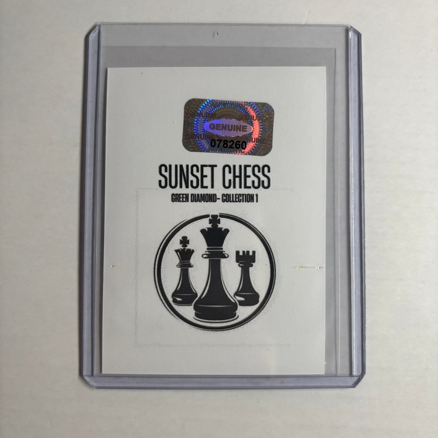 Green Diamond Collection 1 - Trading Card