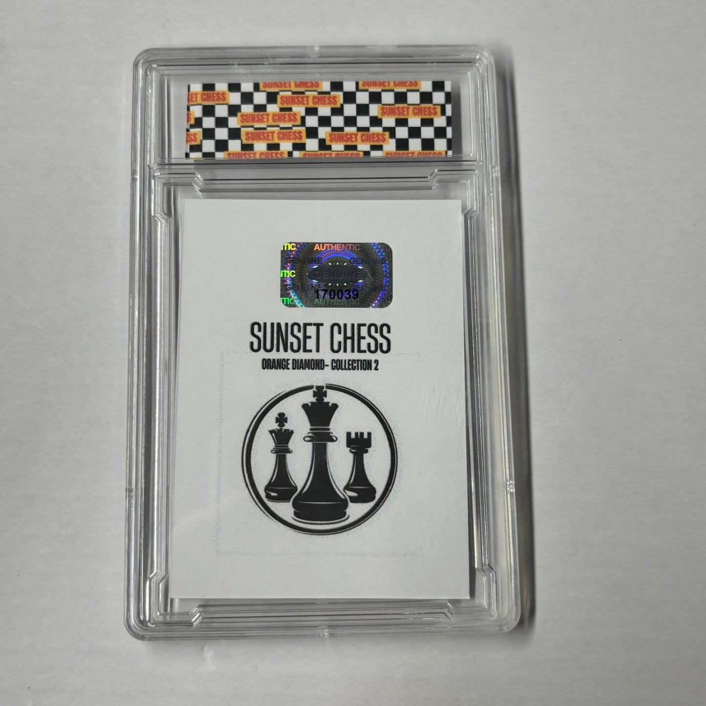 Orange Diamond Collection 2 - Premium Trading Card