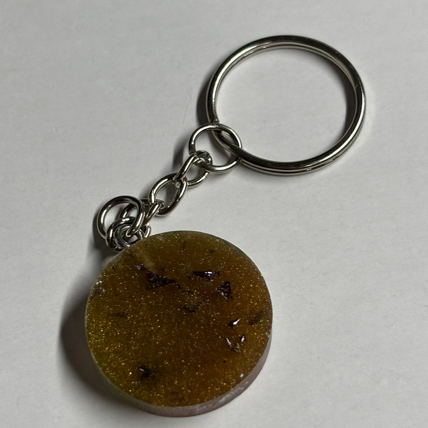 Rustic Brown Pawn - Handmade Resin Keychain