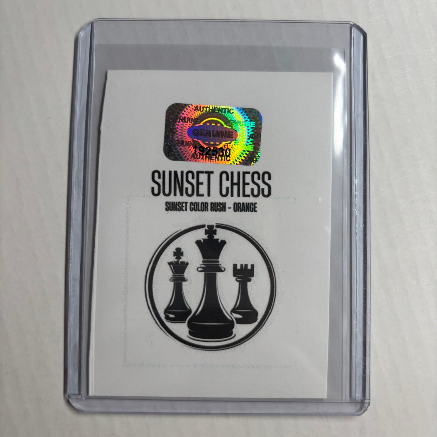 Orange Collection - Trading Card