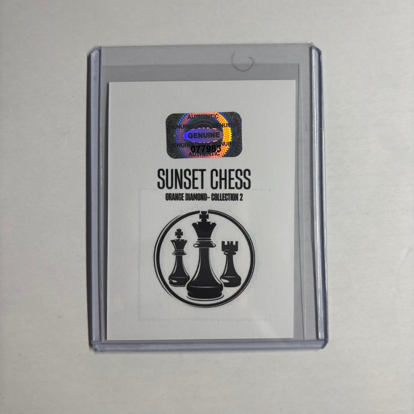 Orange Diamond Collection 2 - Trading Card