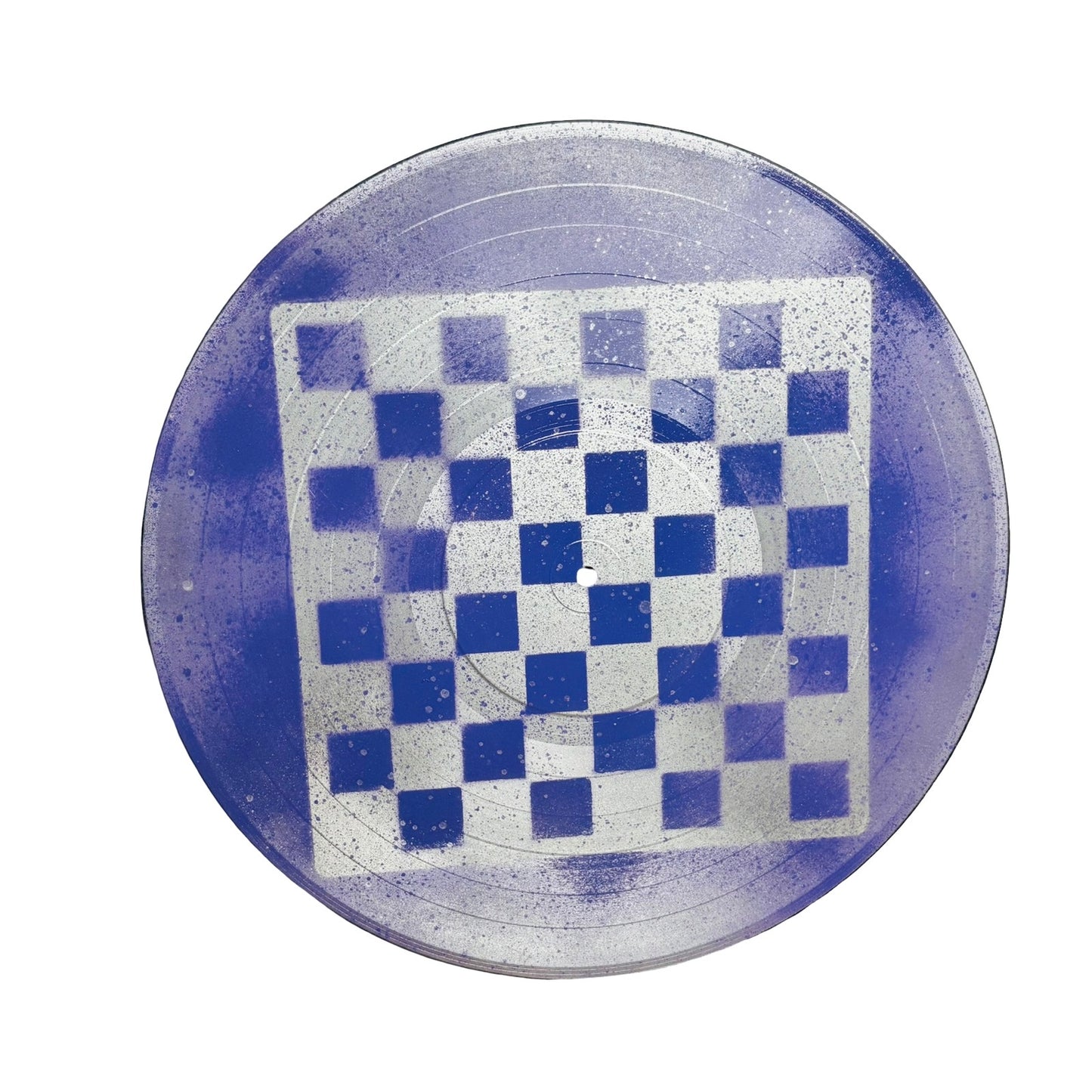 Purple Chrome - Vinyl Chess Board