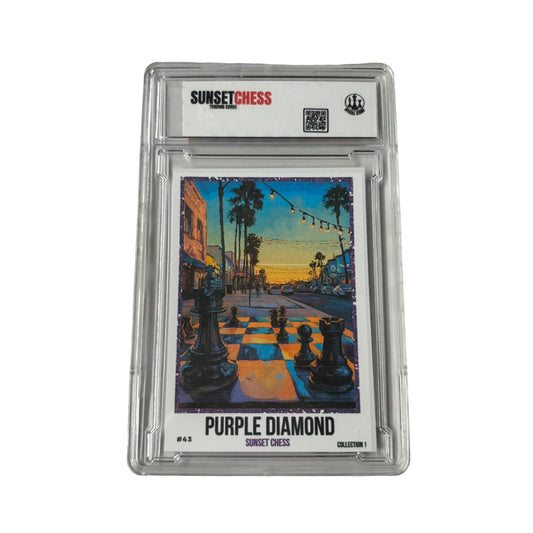 Purple Diamond Collection 1 - Premium Trading Card