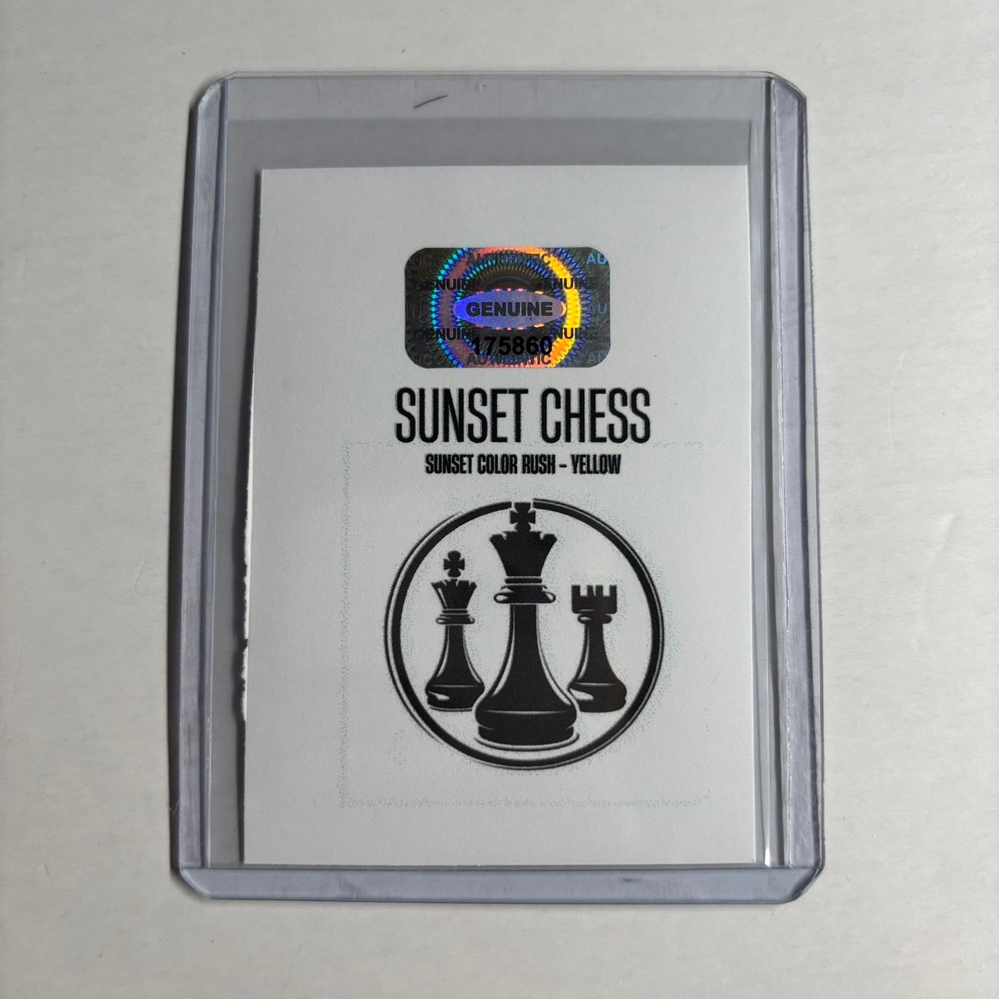 Yellow Collection - Trading Card