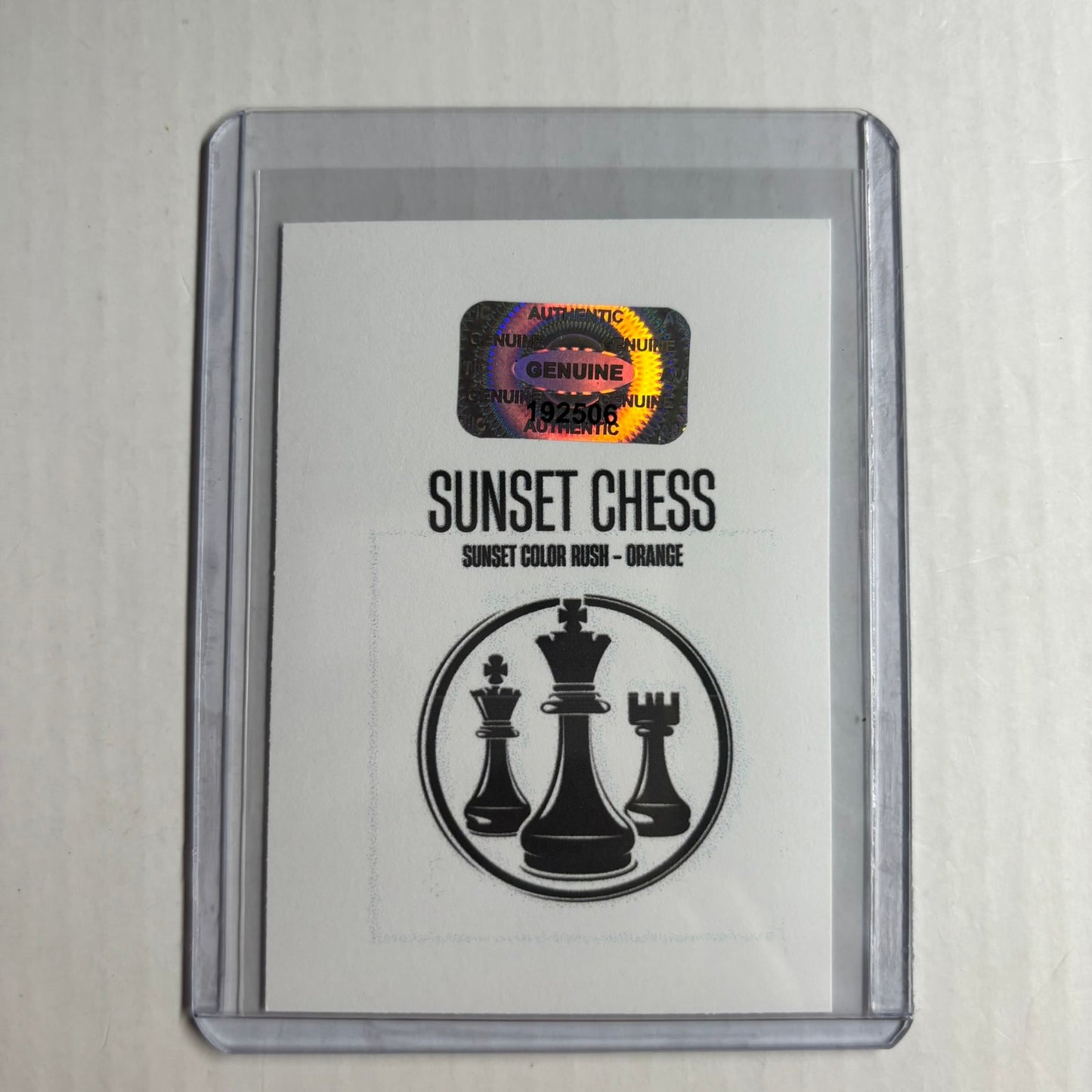 Orange Collection - Trading Card