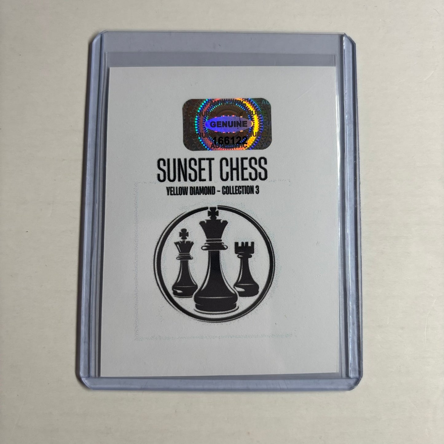 Yellow Diamond Collection 3 - Trading Card