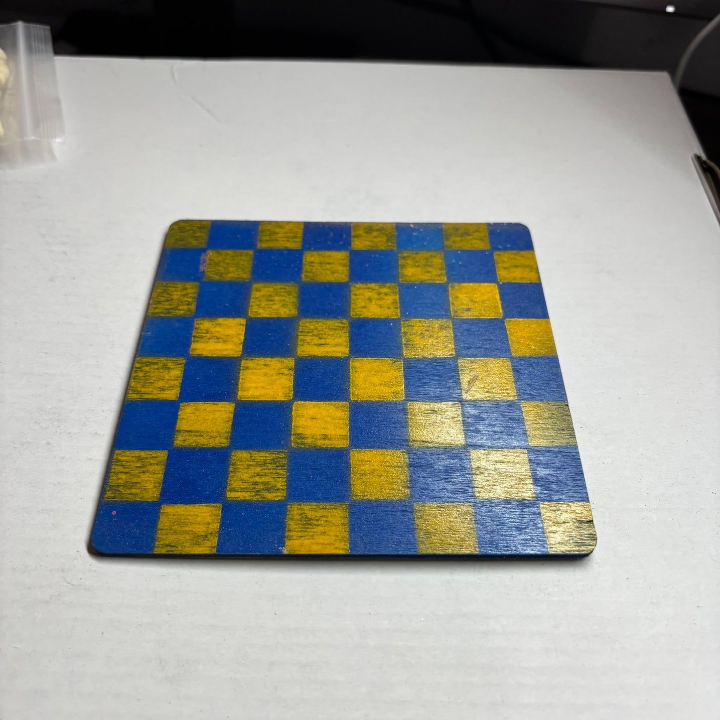 Yellow Blue - Mini Chess Set