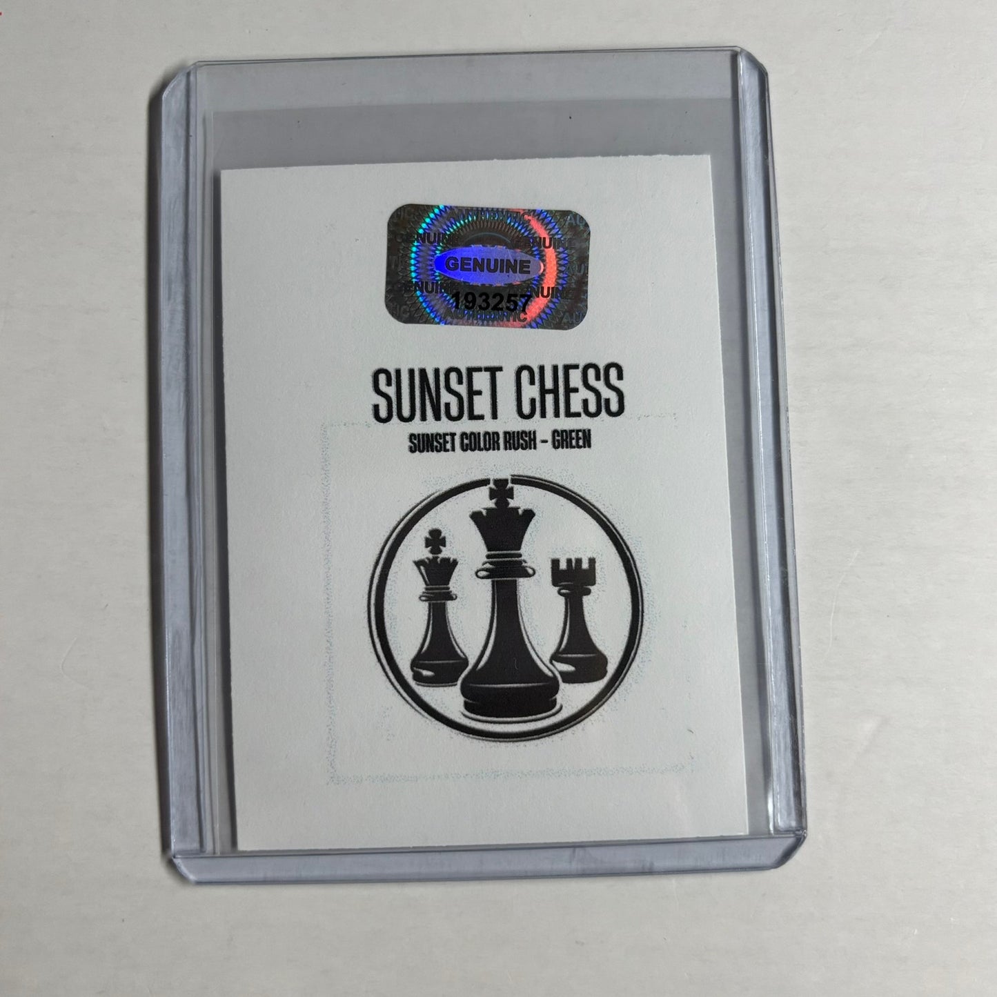 Green Collection - Trading Card