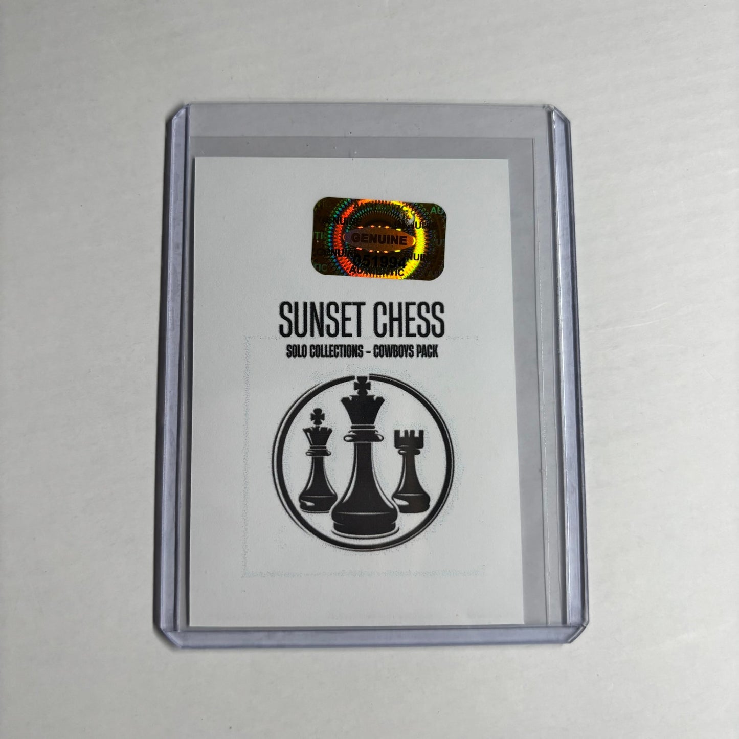Cowboys Collection - Trading Card