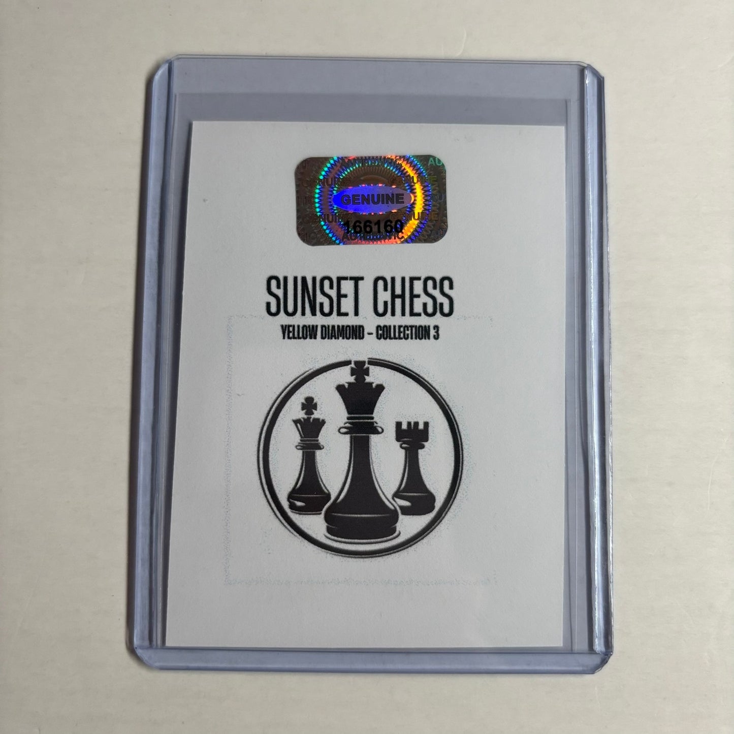 Yellow Diamond Collection 3 - Trading Card