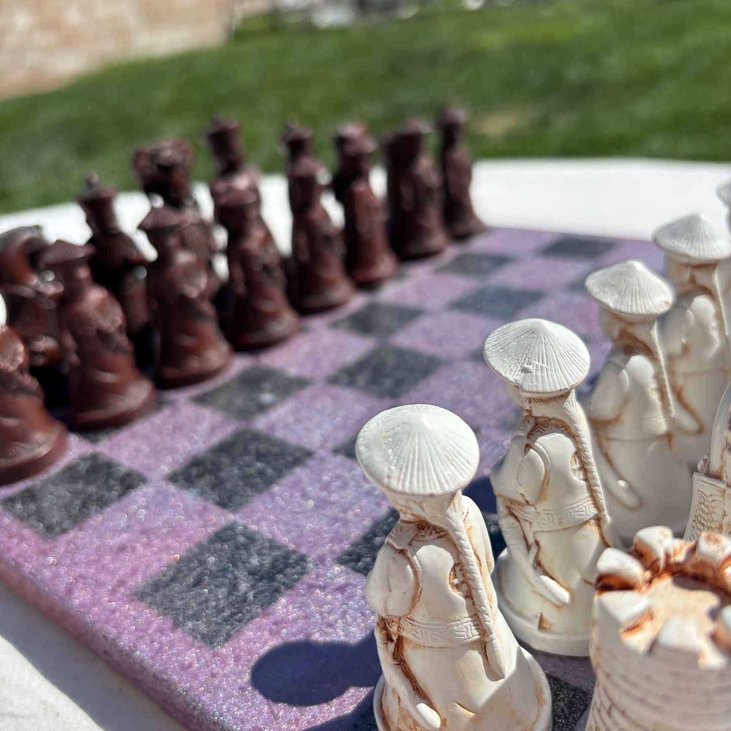 Space Purple - Chinese Edition Chess Set