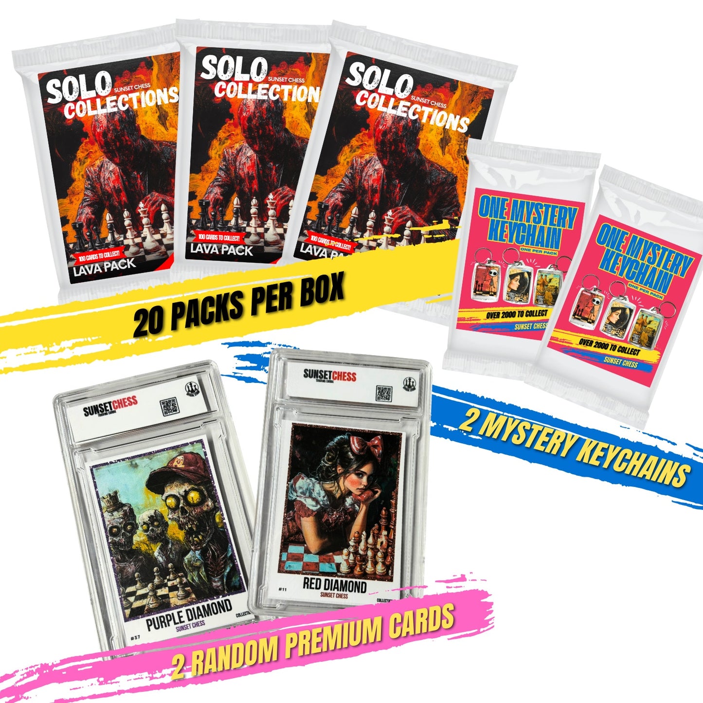 Lava Collection - Jumbo Box Pack - Chess Trading Cards