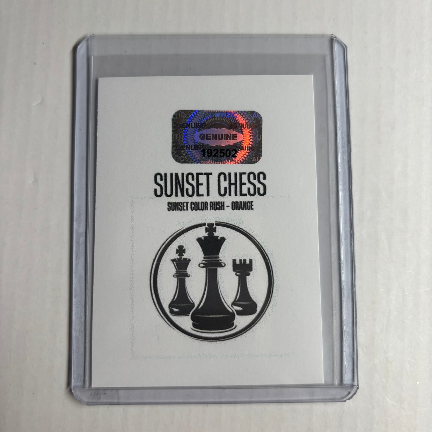 Orange Collection - Trading Card