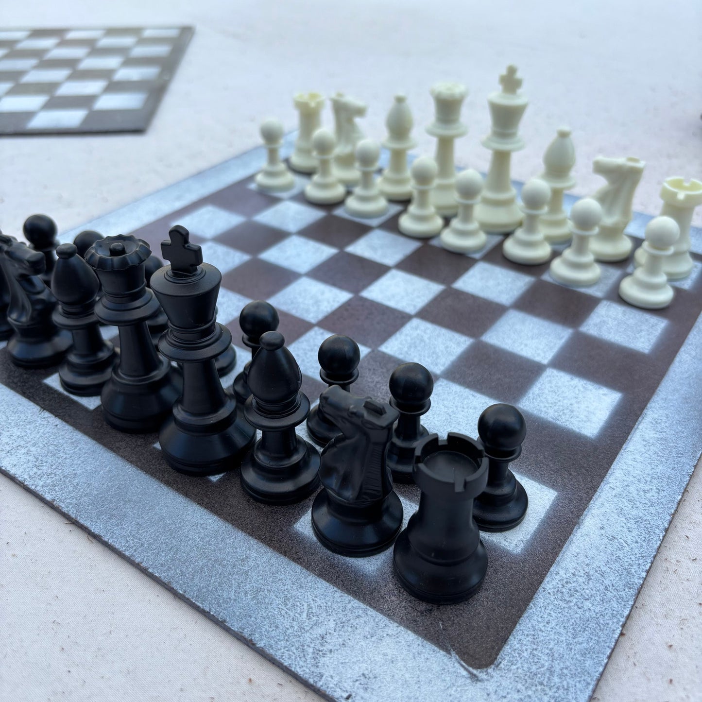 Simple Edition - Painted Chess Set